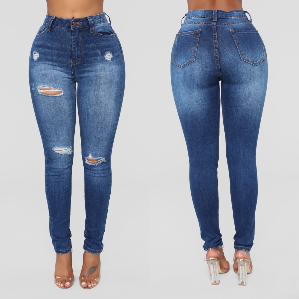 Fashion nova high waist jeans
